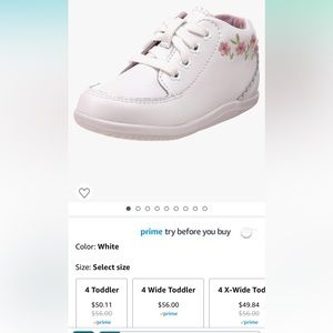 Infant Stride Rite lace up tennis shoes